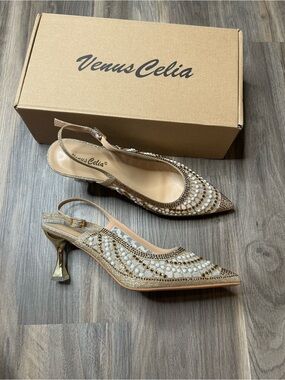 Venus Celia Slingback Heels